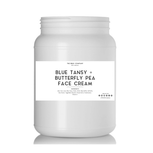 Blue Tansy + Butterfly Pea Face Cream (fill your own bottles)