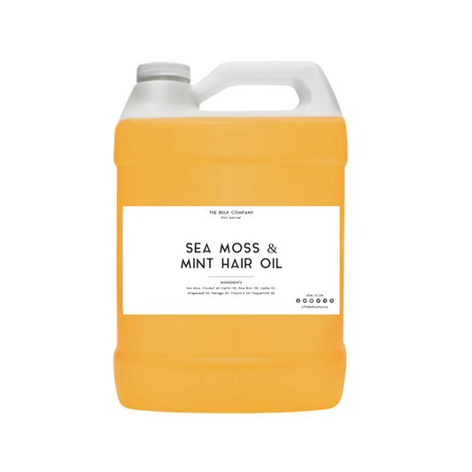 Sea Moss & Mint Hair Oil (fill your own bottles)