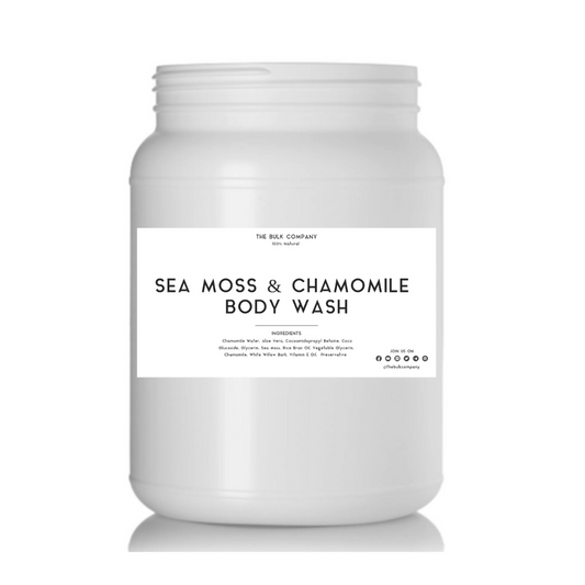 Sea Moss & Chamomile Body Wash (fill your own bottles)