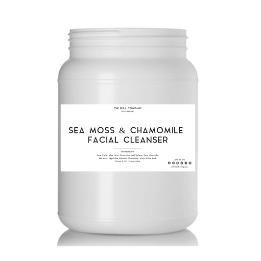 Sea Moss & Chamomile Facial Cleanser (fill your own bottles)