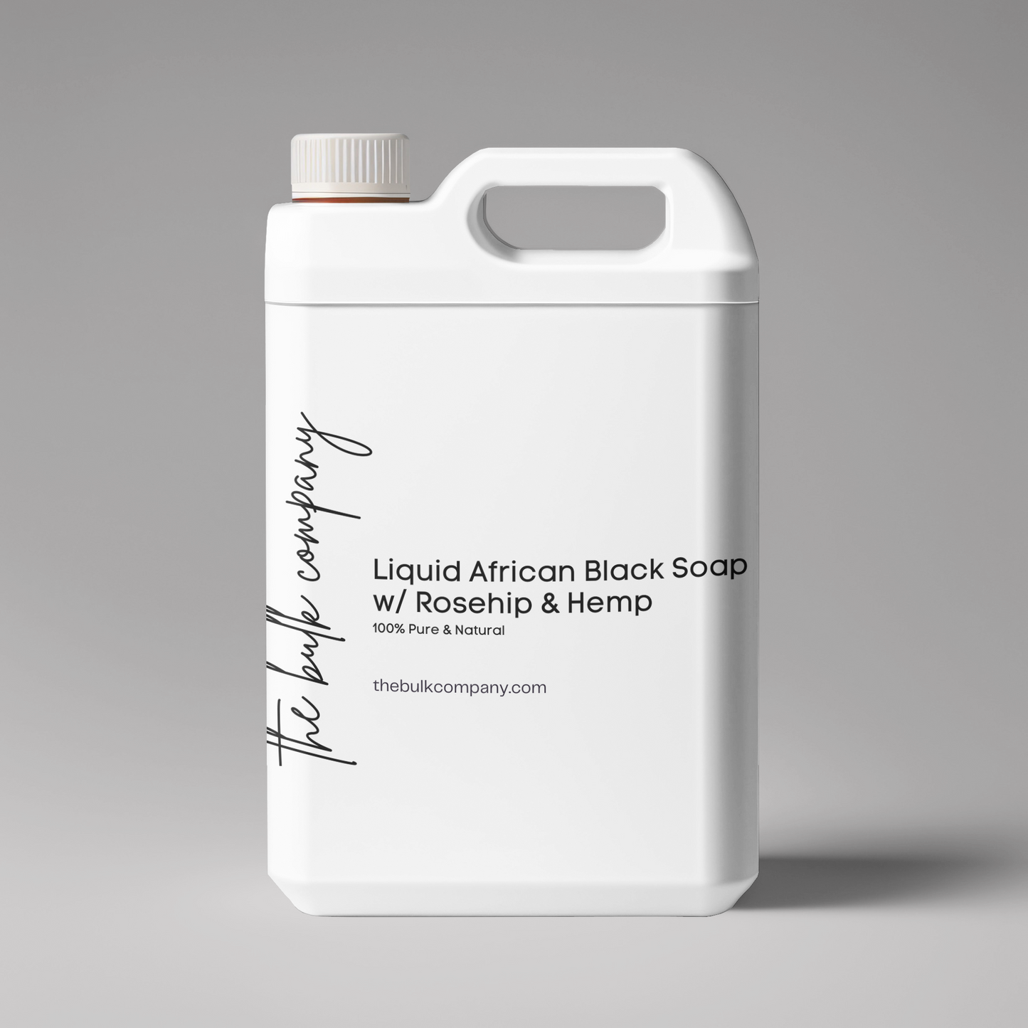 Liquid African Black Soap w/ Rosehip & Hemp - Gallon